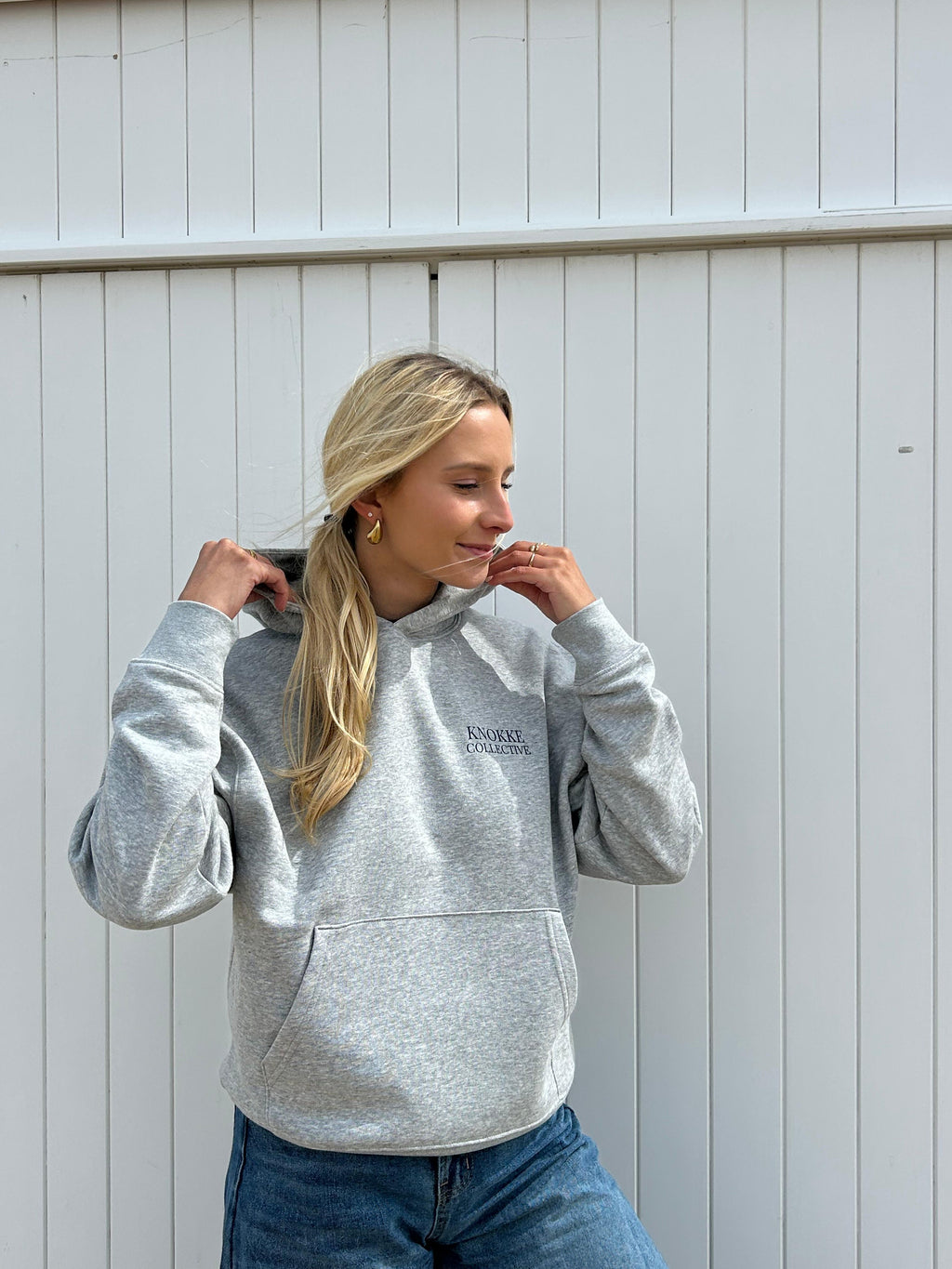 Coastal Club hoodie - Grey