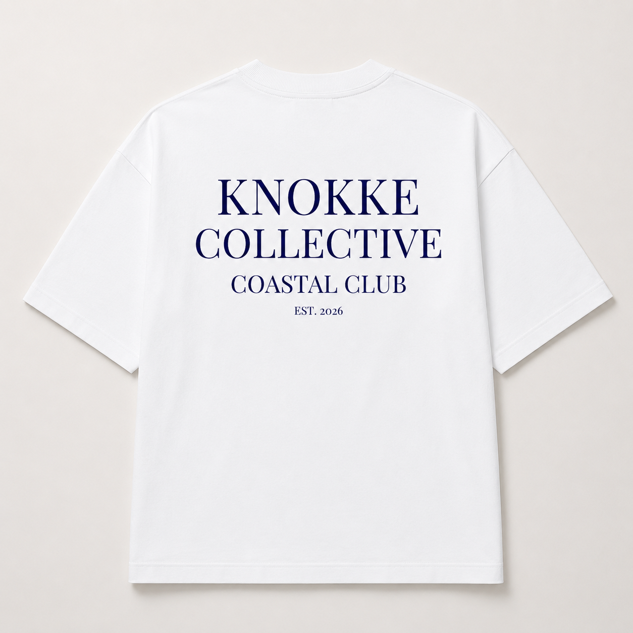 Coastal Club tee - White