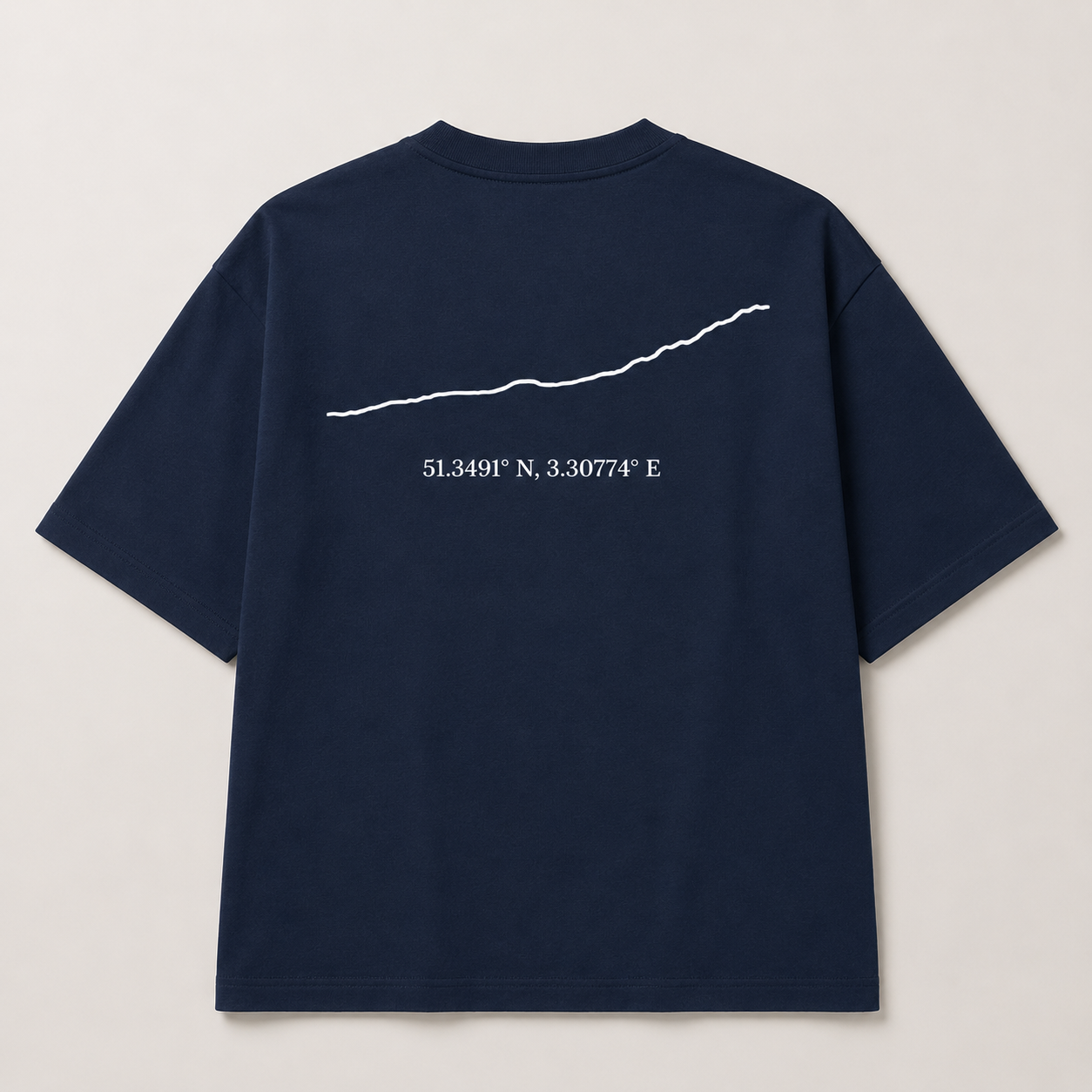 Coastline tee - Navy