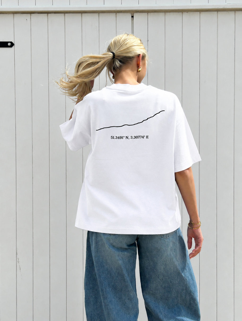 Coastline tee - White