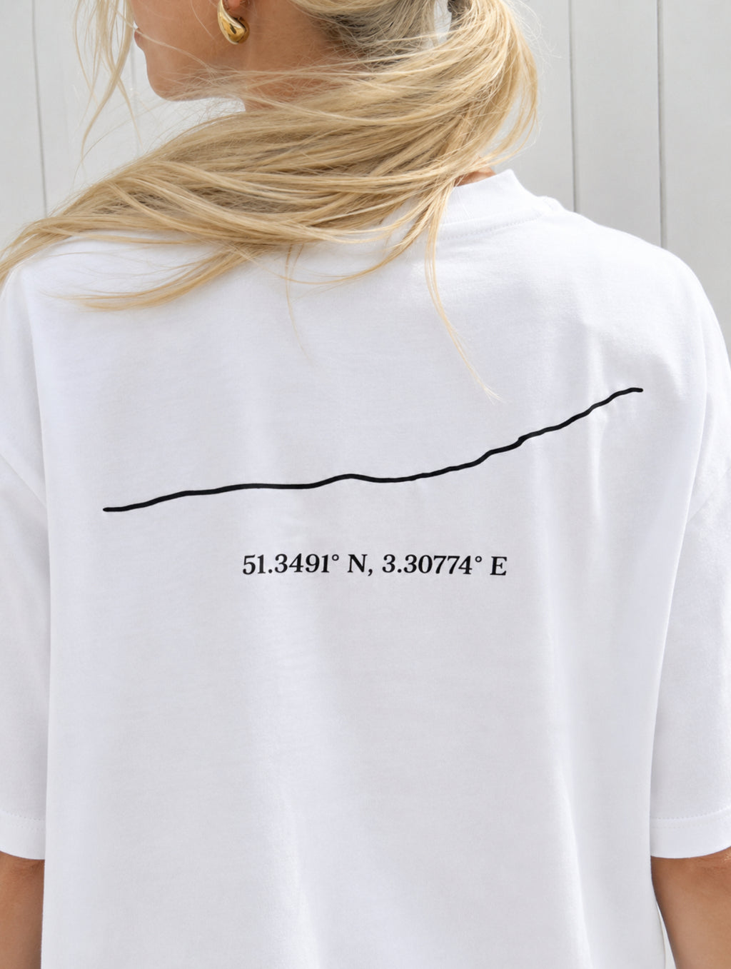 Coastline tee - White