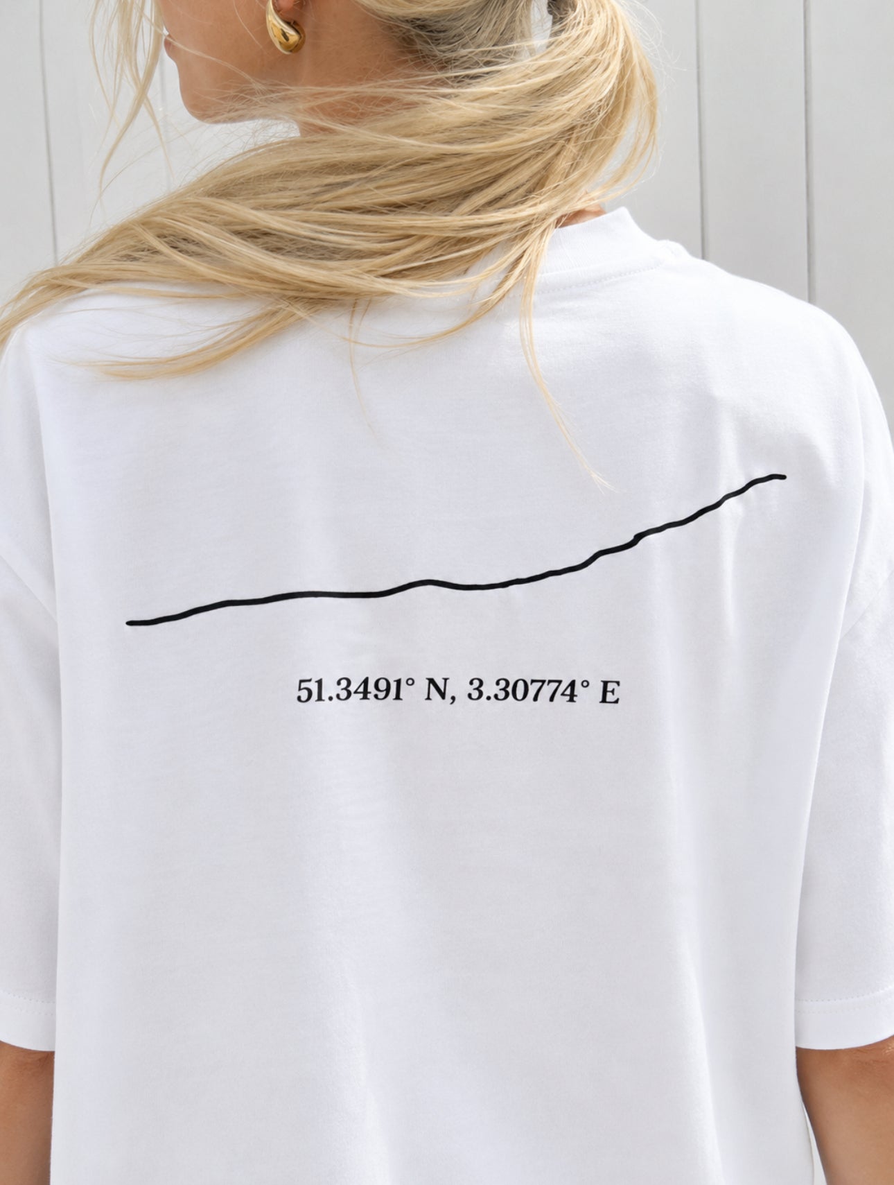 Coastline tee - White