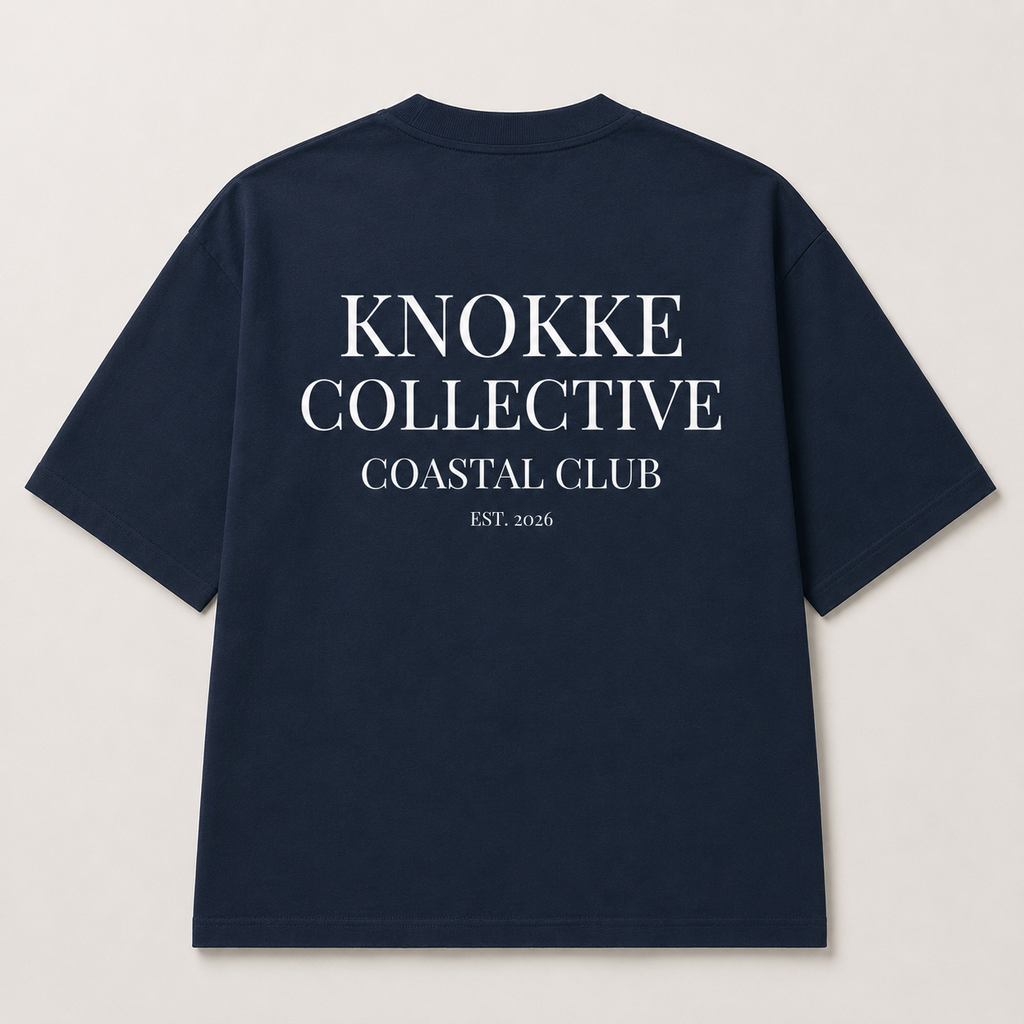 Coastal Club tee - Navy