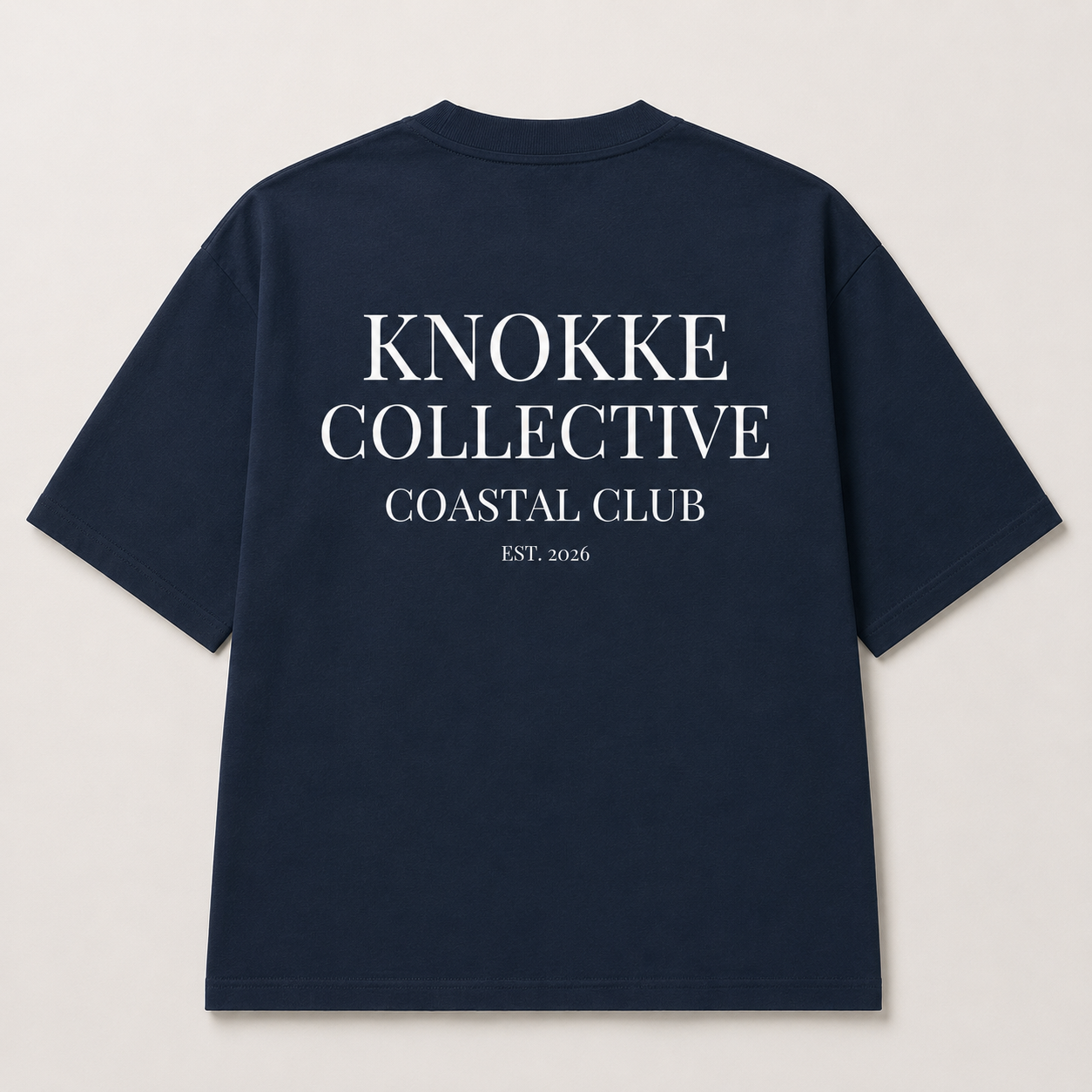 Coastal Club tee - Navy