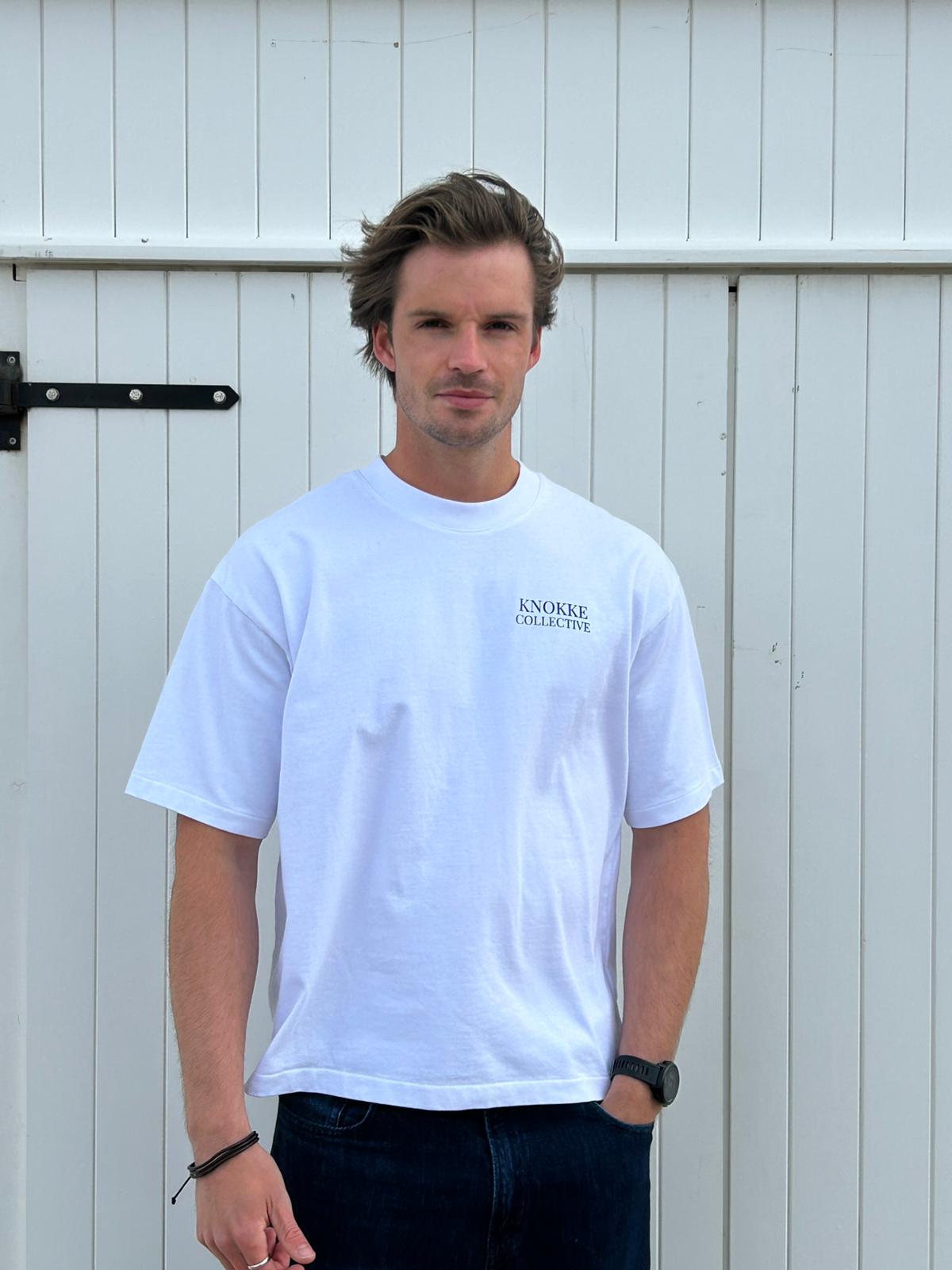 Coastal Club tee - White