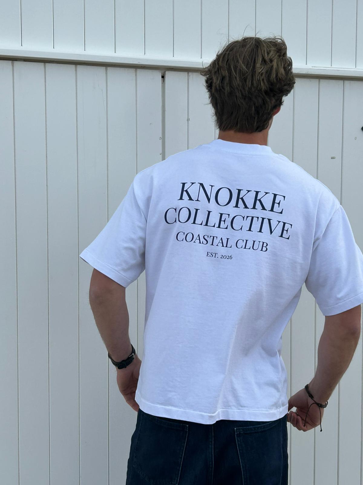 Coastal Club tee - White