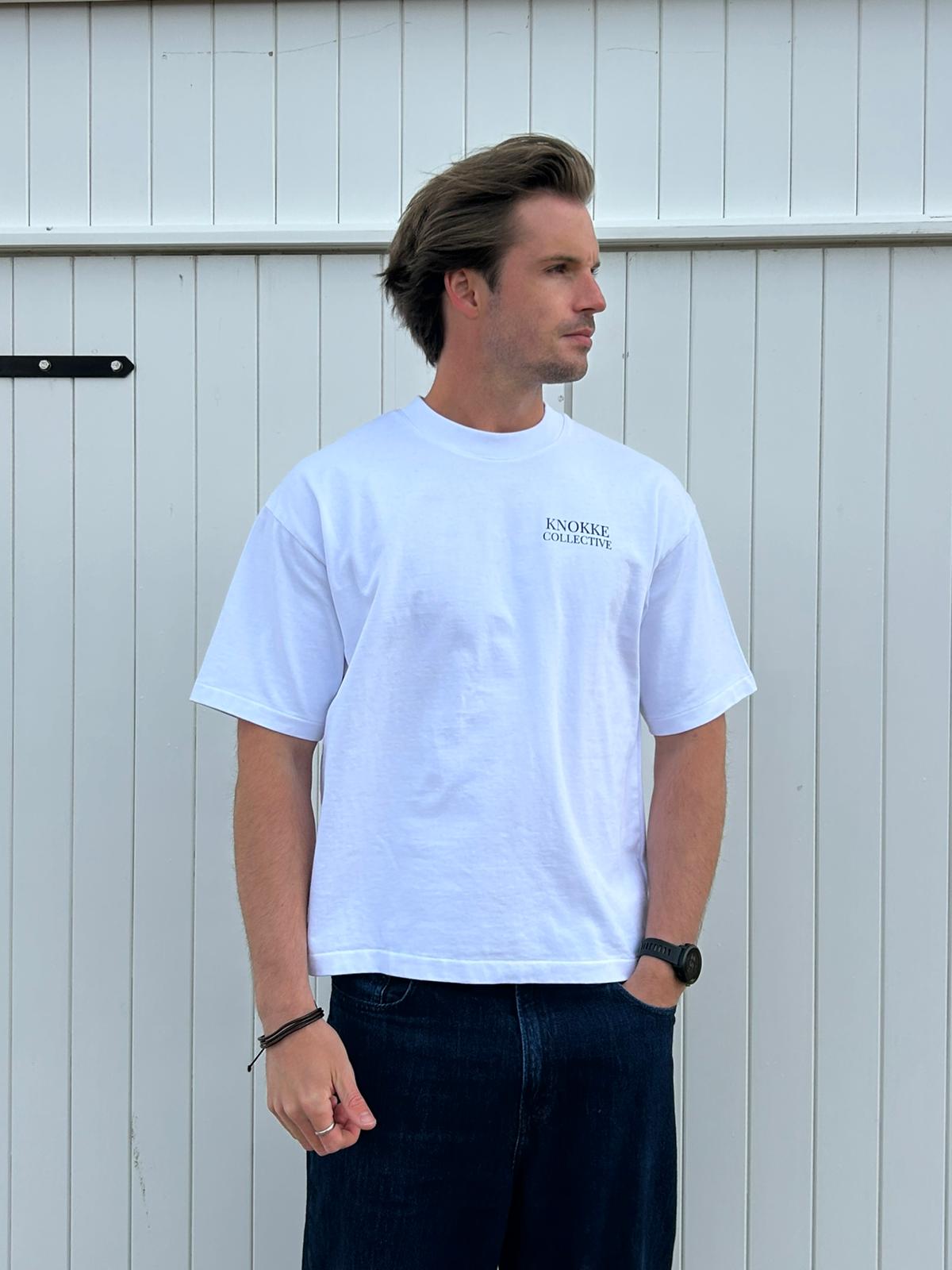 Coastal Club tee - White