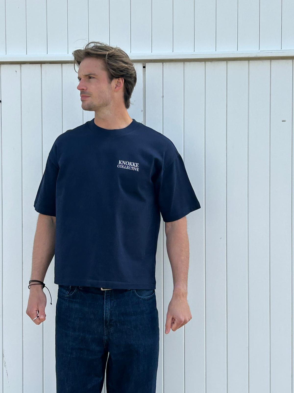 Coastal Club tee - Navy